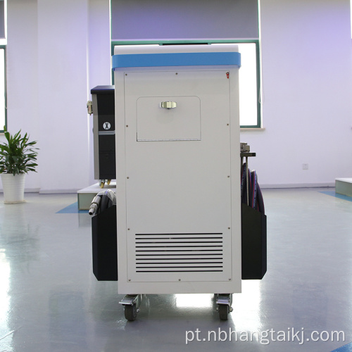 Máquina de jato de gelo seco limpador de pressão de molde pesado
